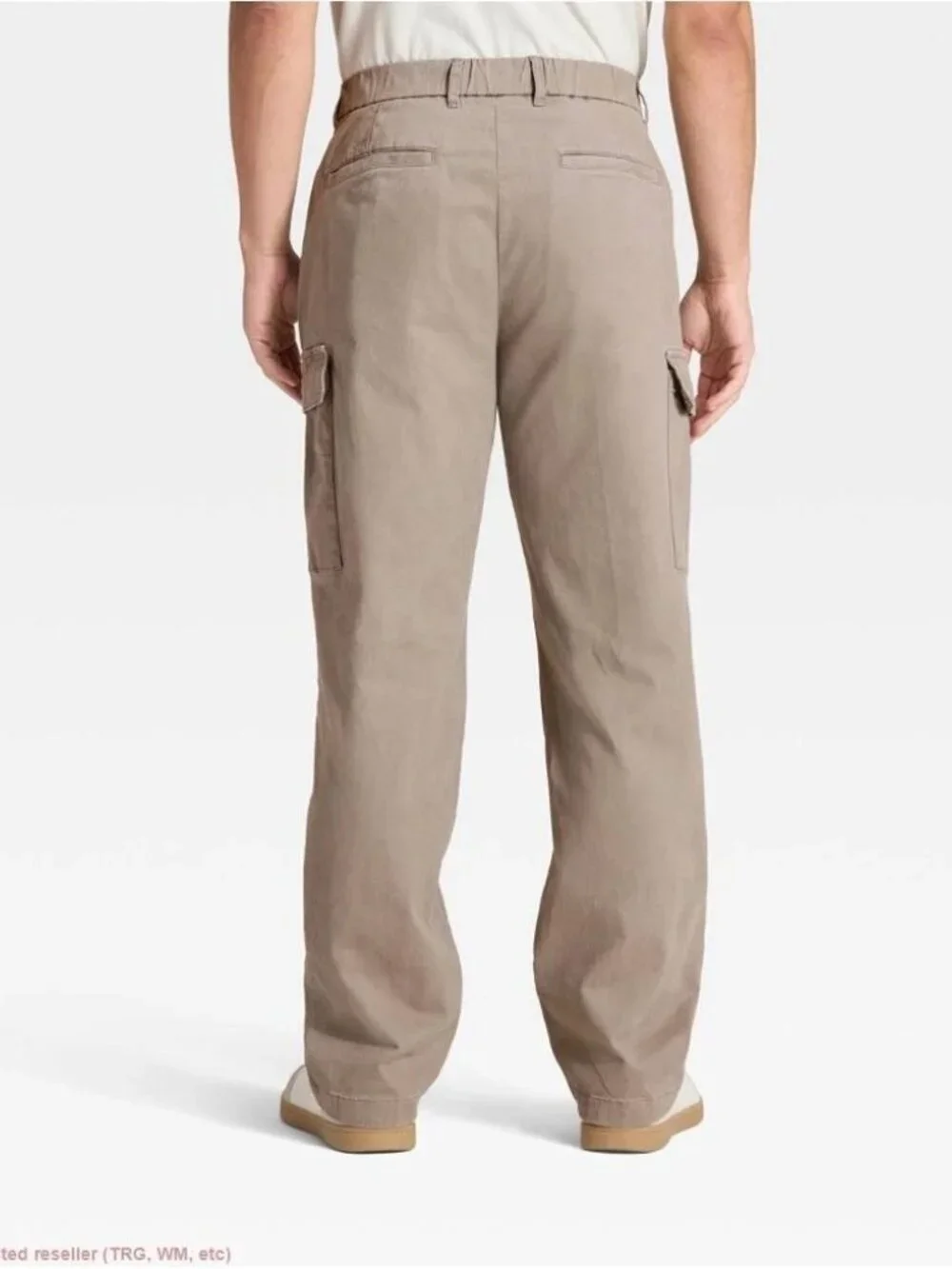 NWT Men's Goodfellow Size Large Vintage Straight Leg Khaki Cargo Pants